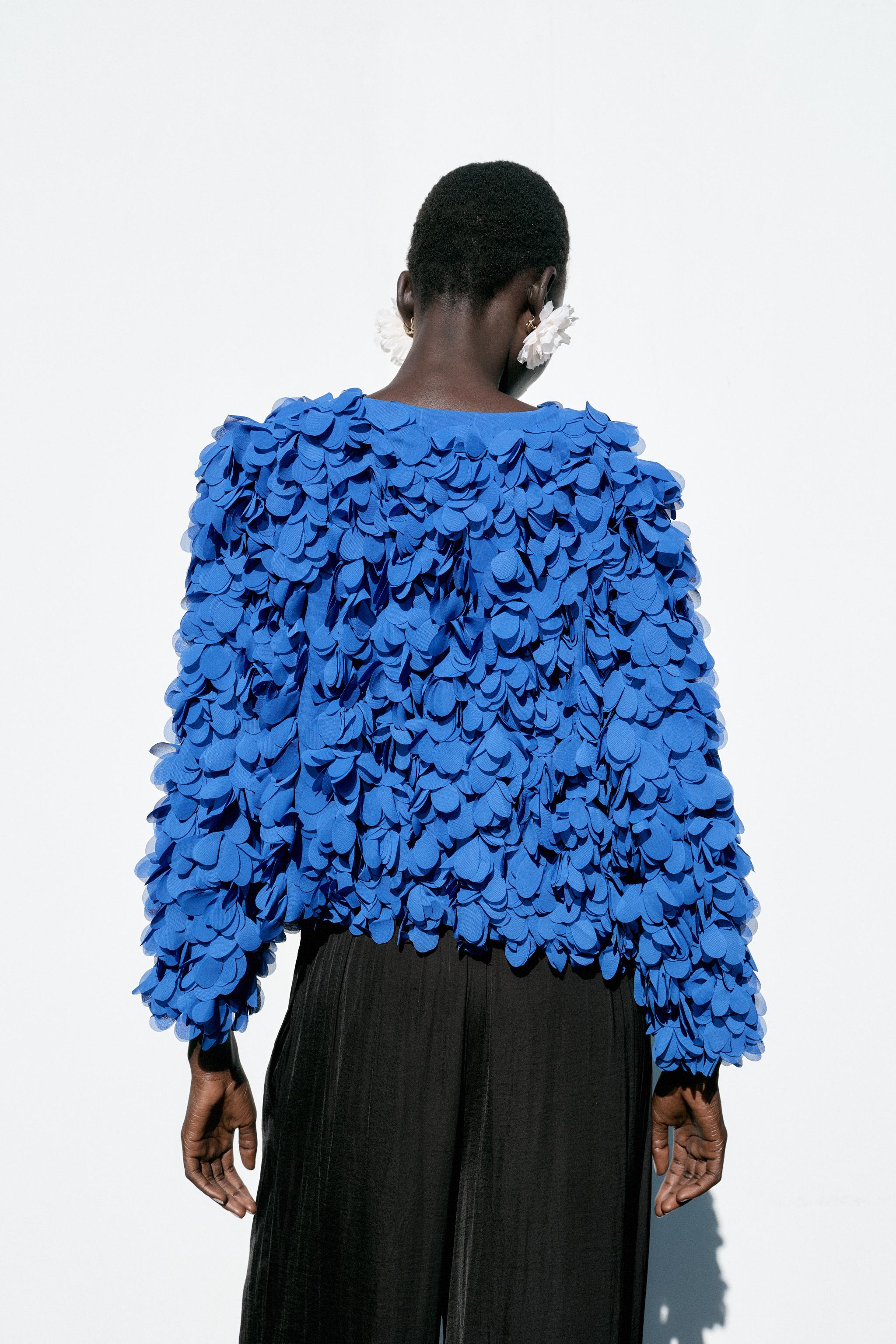 PETAL JACKET - Bluish | ZARA United States