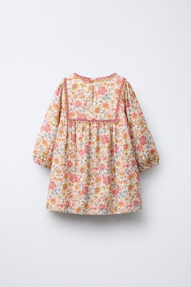 FLORAL PRINT DRESS - Multicoloured by Zara - Image 1
