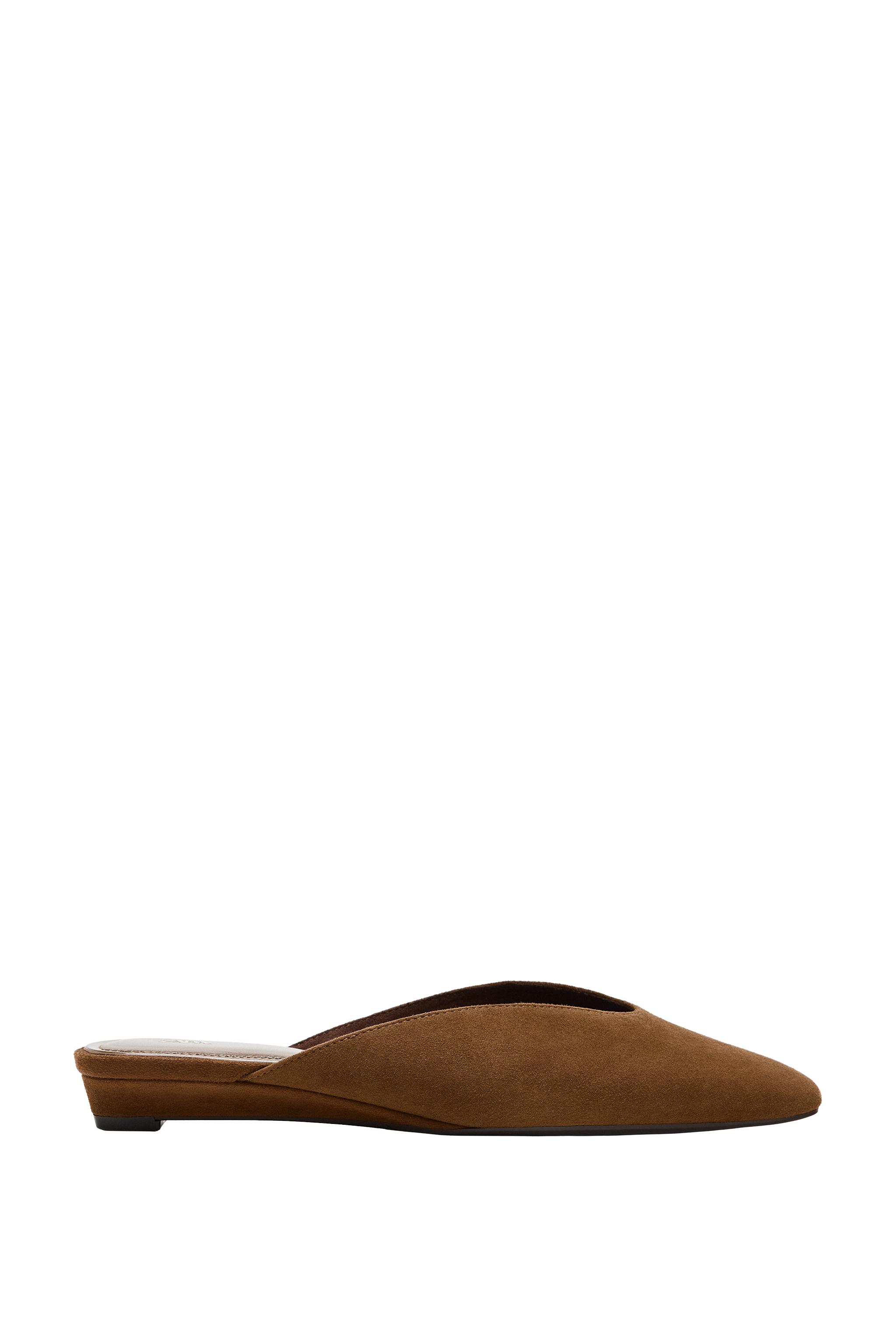 ZAPATO DESTALONADO CUÑA ANTE