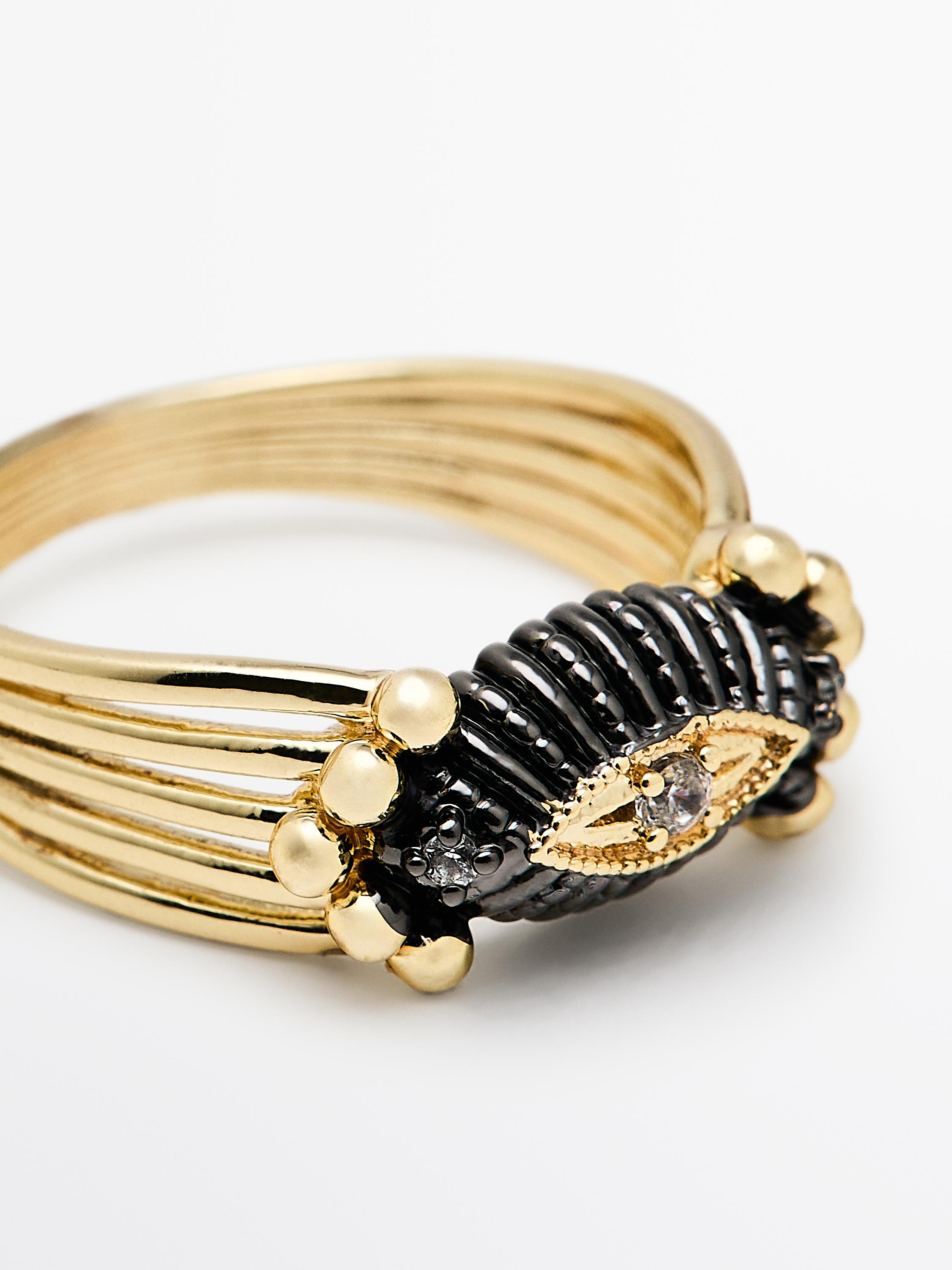 Bague bijou à brillants