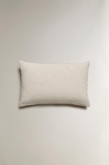 STRIPED CUSHION COVER - Mustard by Zara - Image 2