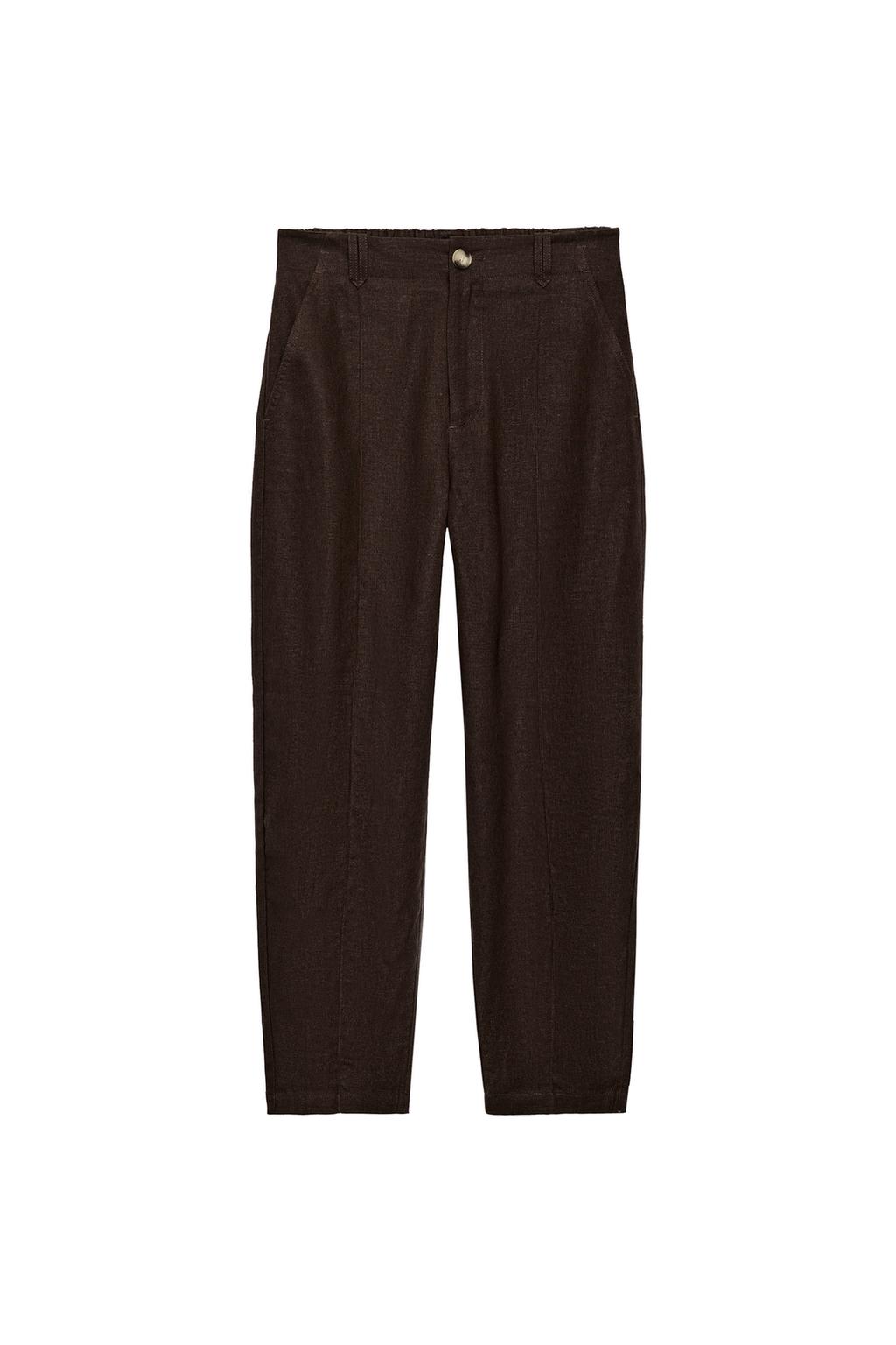 TAPERED PANTS WITH LINEN - image 3