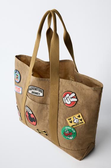 MICKEY MOUSE © DISNEY TOTE BAG - Brown by Zara - Image 3