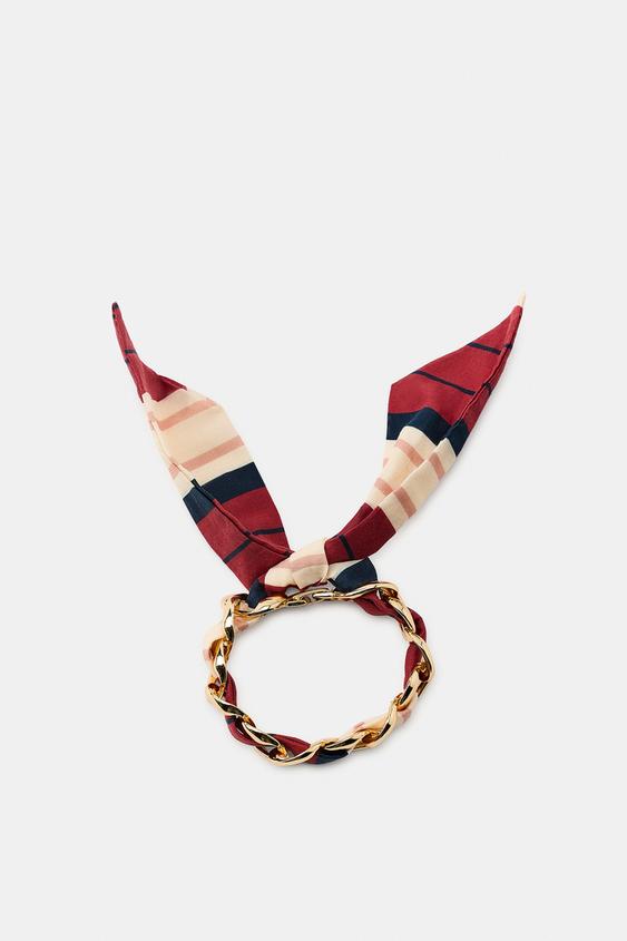 SCARF COMBINATION BRACELET - Golden by Zara - Image 0