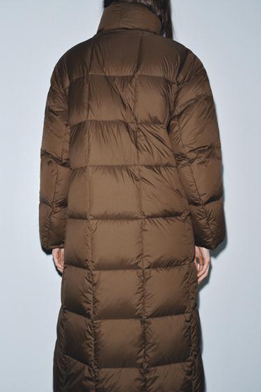 DOUDOUNE LONGUE ZW COLLECTION - Marron tabac de Zara - Image 6