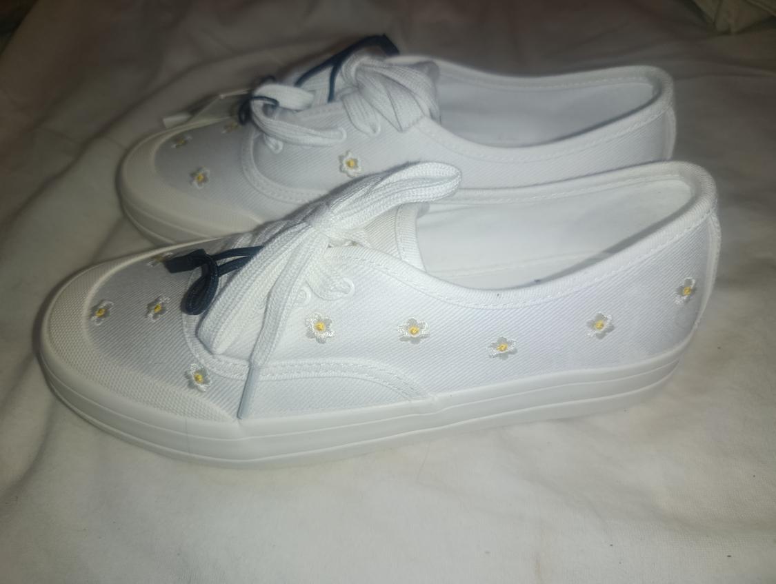 FLORAL EMBROIDERED TRAINERS - Image 3