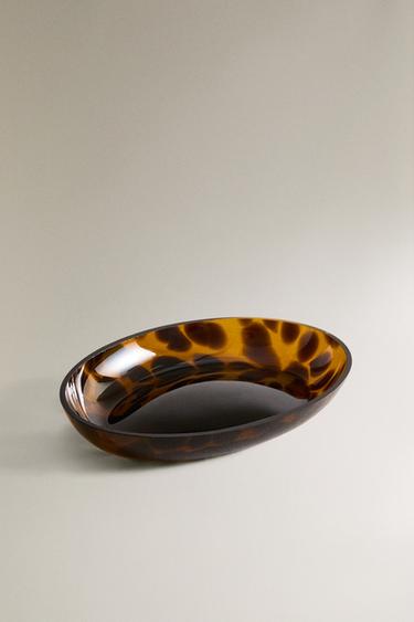 LEOPARD GLASS SOAP DISH - Leopard by Zara - Image 1