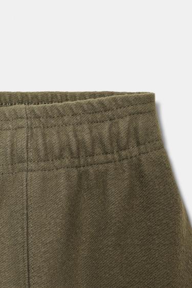 PANTALON DROIT SOFT - Kaki de Zara - Image 7