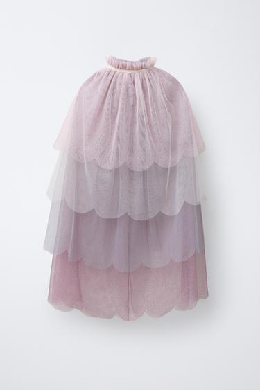 CAPE TULLE BRILLANT DÉGUISEMENT FÉE PAPILLON - Rose de Zara - Image 1