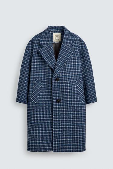 ÁO KHOÁC OVERSIZE KẺ CA RÔ HARRY LAMBERT FOR ZARA X DISNEY - Xanh dương từ Zara