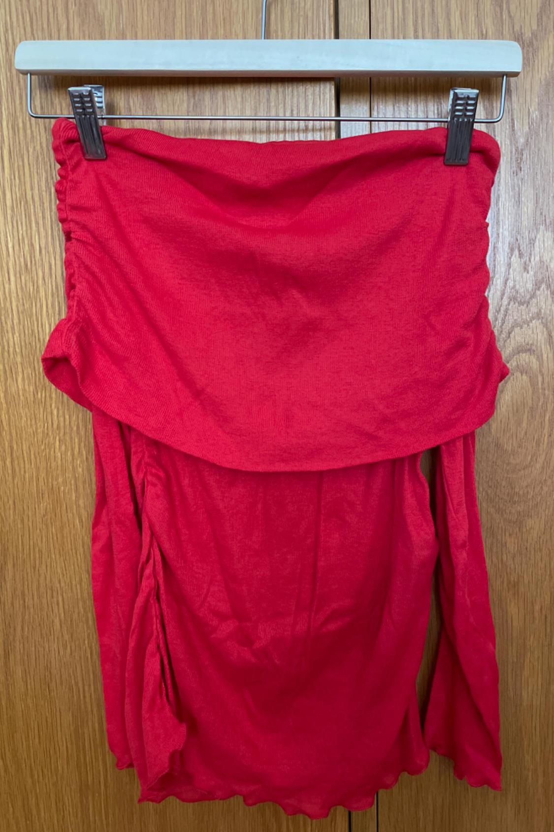 SEMI-SHEER COTTON TOP WITH GATHERING