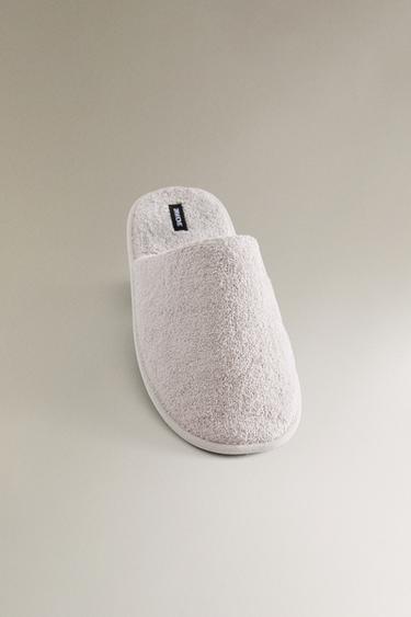 TERRY SLIPPERS - Grey by Zara - Image 4