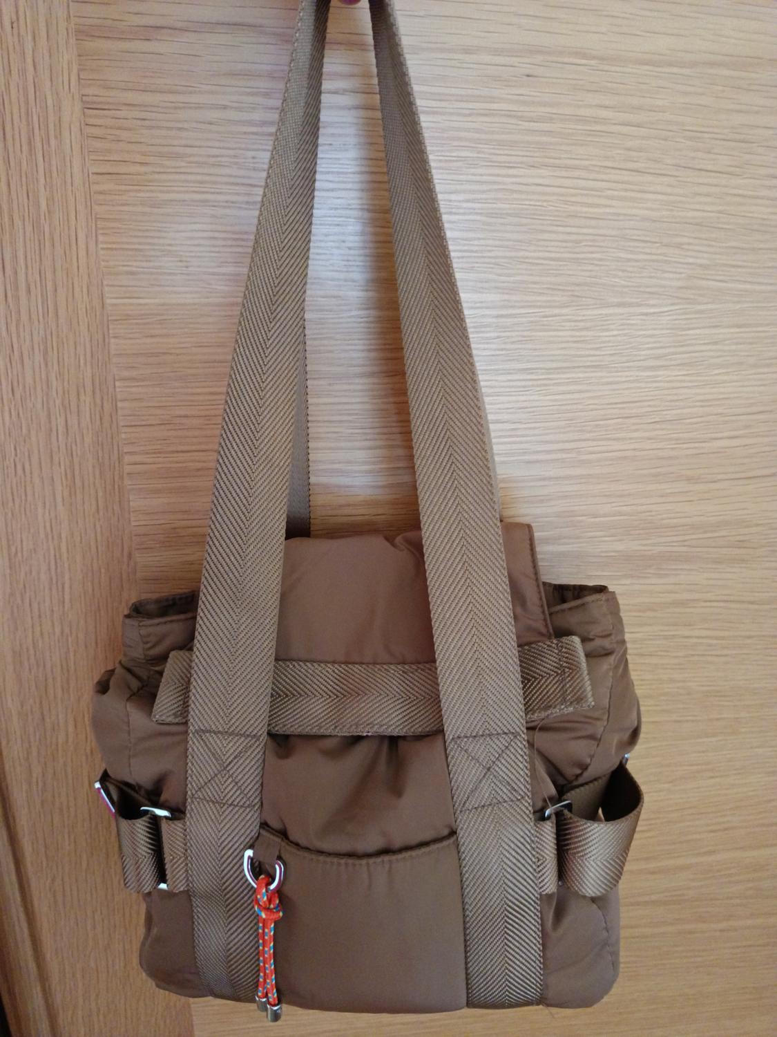 NYLON TOTE BAG WITH HANDLES AT THE FRONT - Image 5