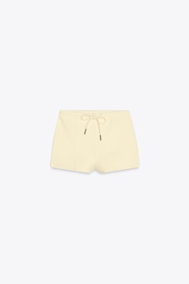 INTERLOCK SHORTS - Butter by Zara - Image 3