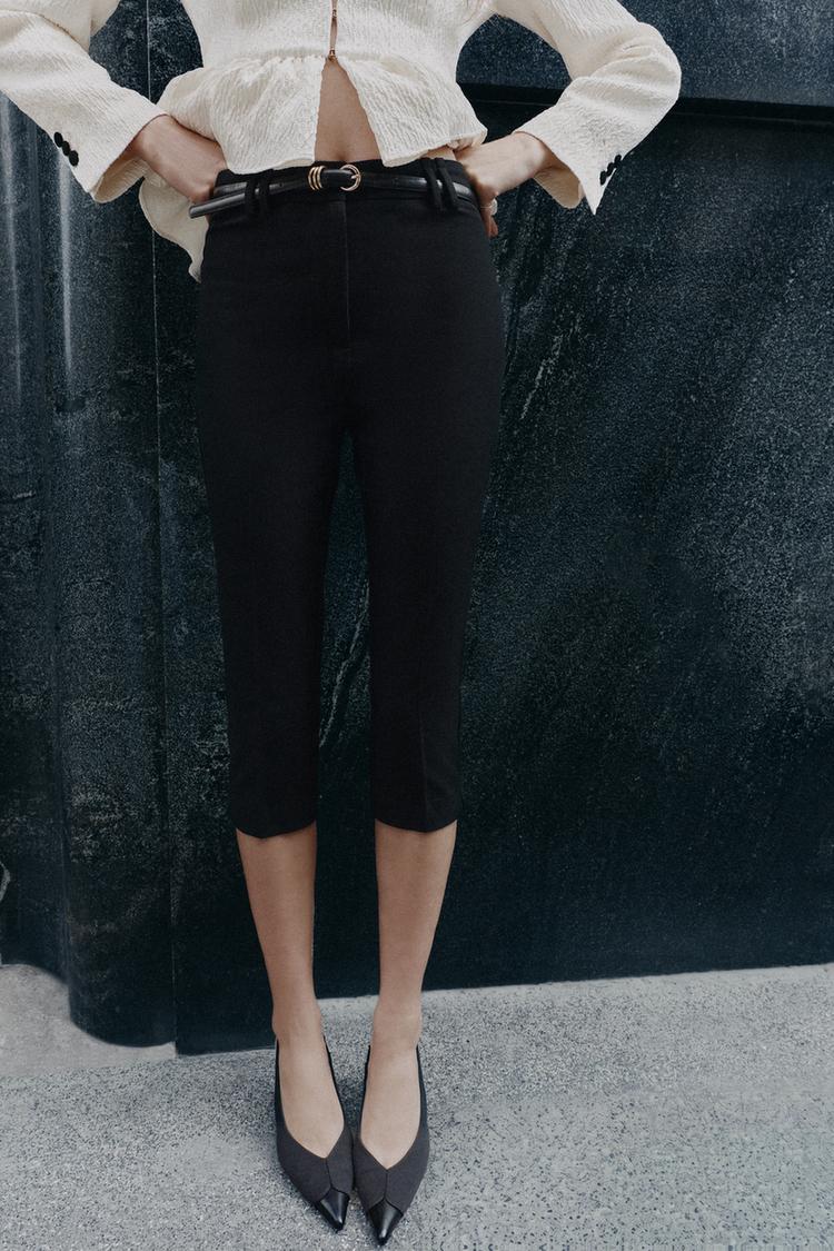 PANTALÓN CAPRI CINTURÓN