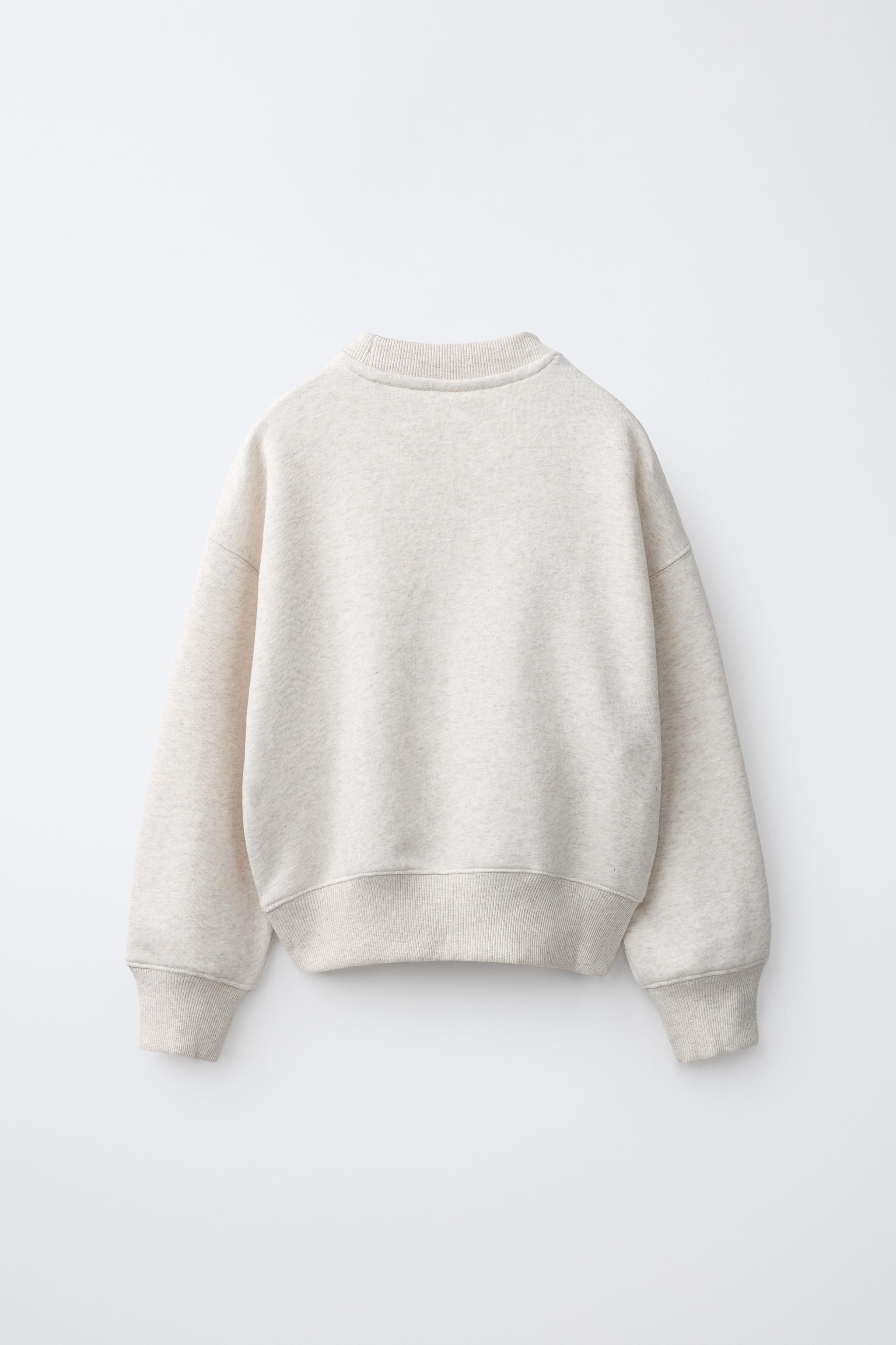 PLAIN JOGGING SWEATSHIRT - Sand / Marl | ZARA United States