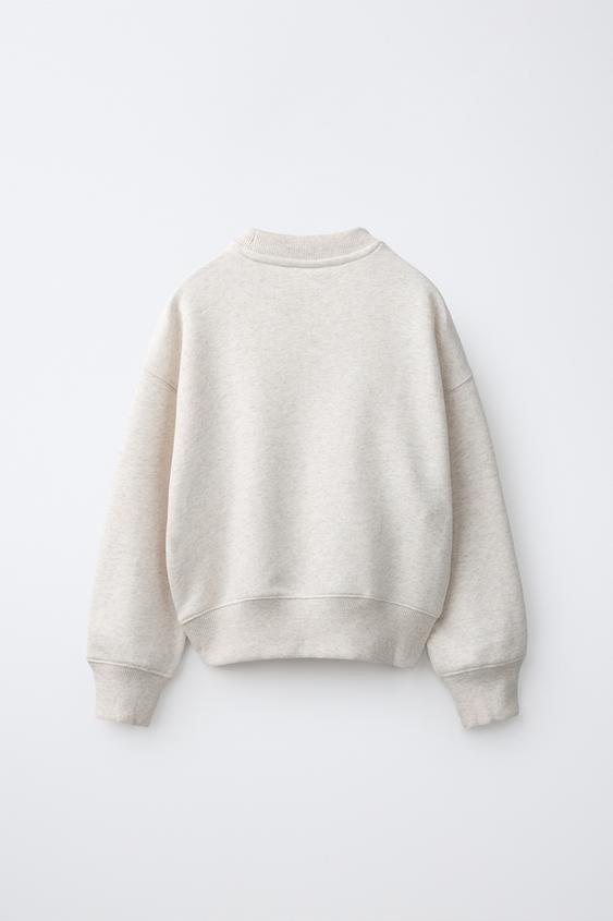 SWEAT DE JOGGING UNI - Sable / Chiné de Zara - Image 1