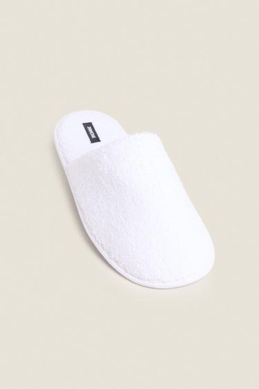 TERRY BATHROOM SLIPPERS - White by Zara - Image 5