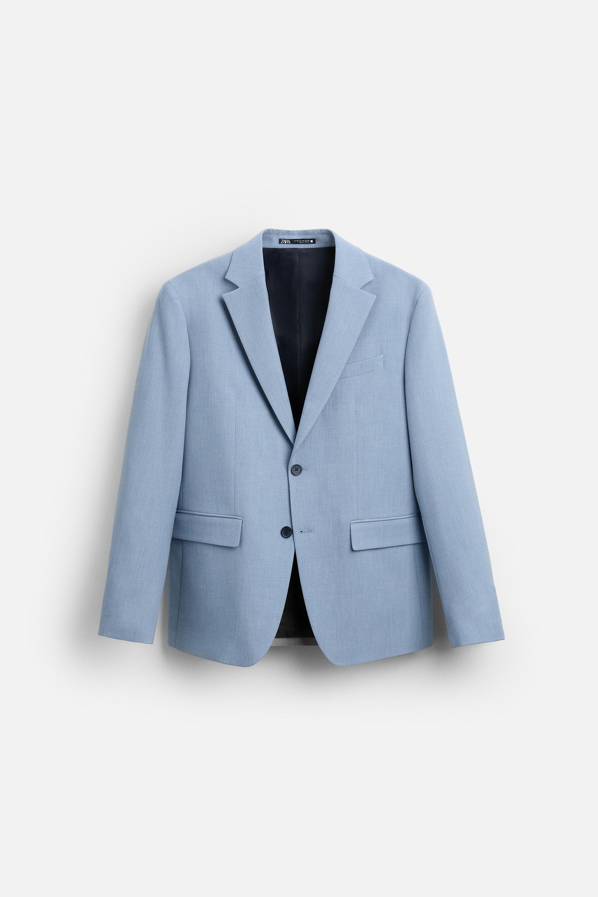 Zara Men s Textured Suit Jacket