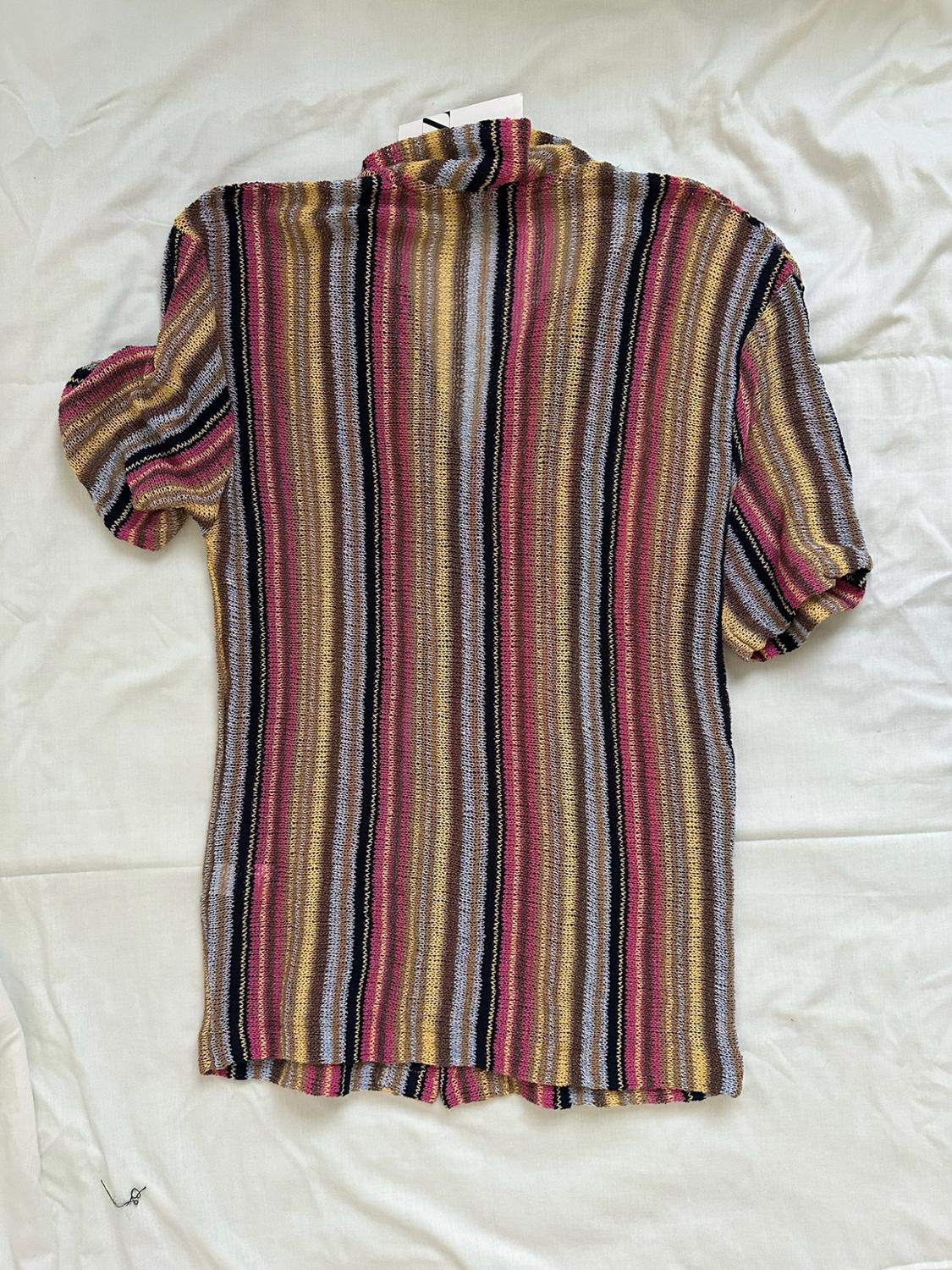 STRIPED TEXTURED SHIRT - Image 2