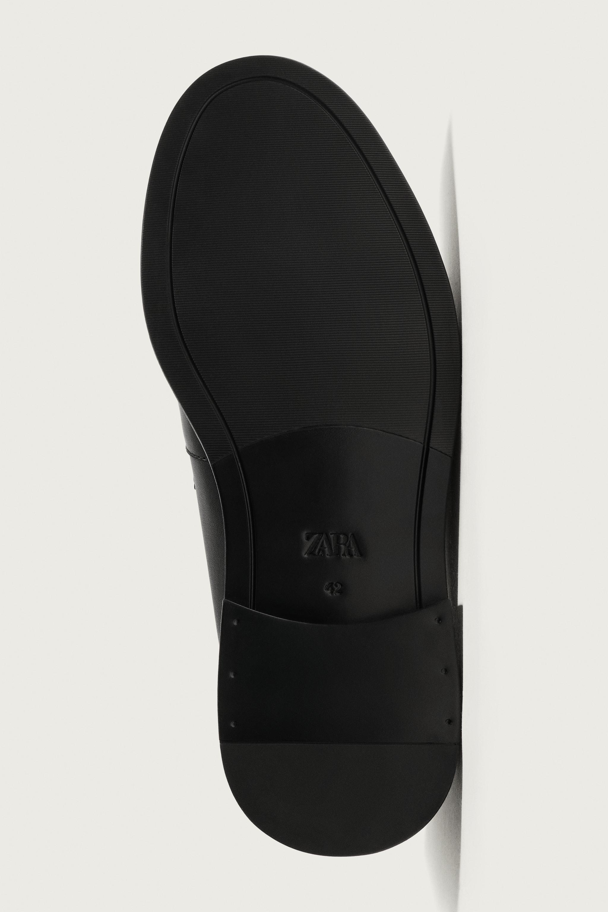 LEATHER PENNY LOAFERS