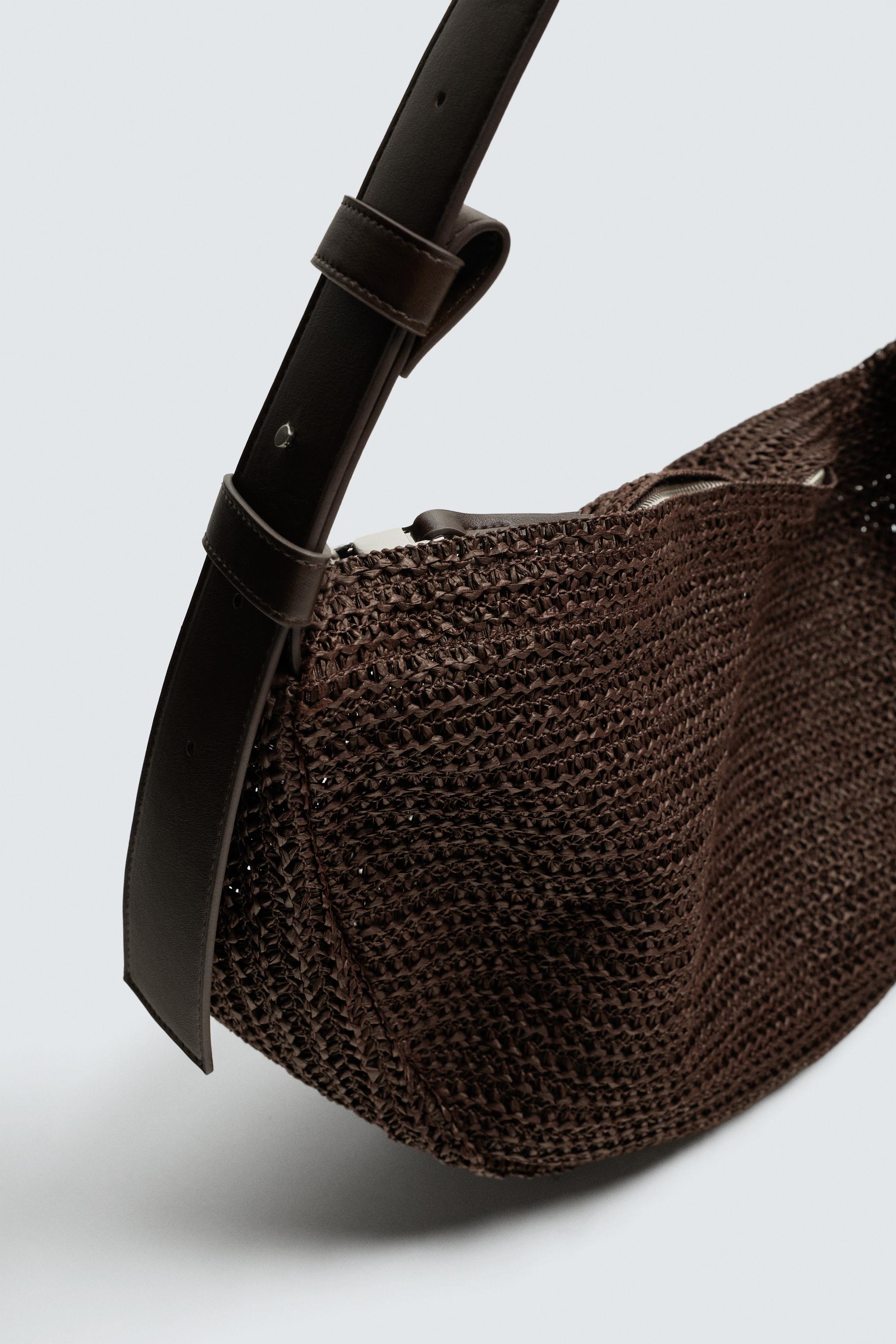 WOVEN SHOULDER BAG