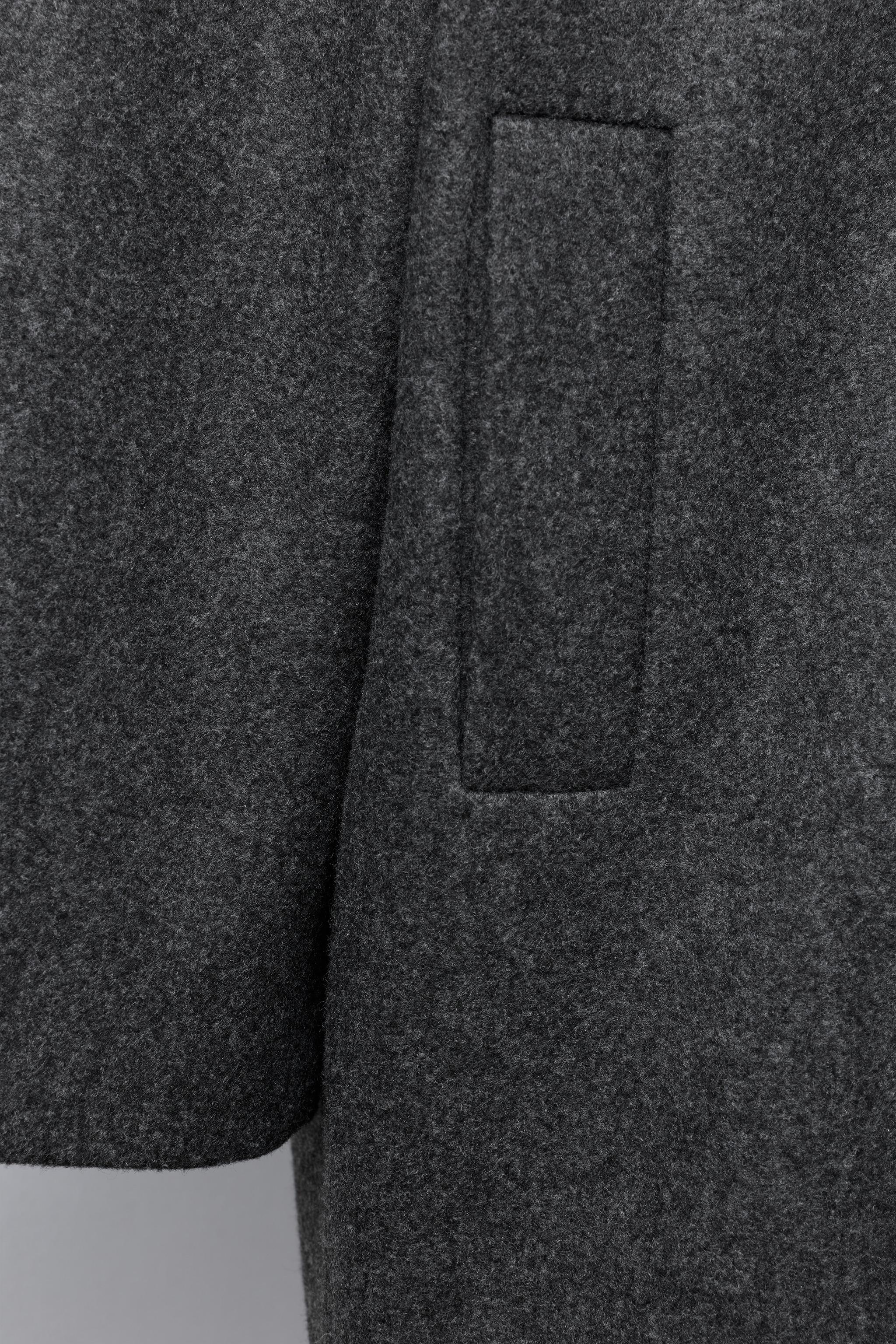 LONG COAT WITH REMOVABLE HOODIE - Gray | ZARA United States