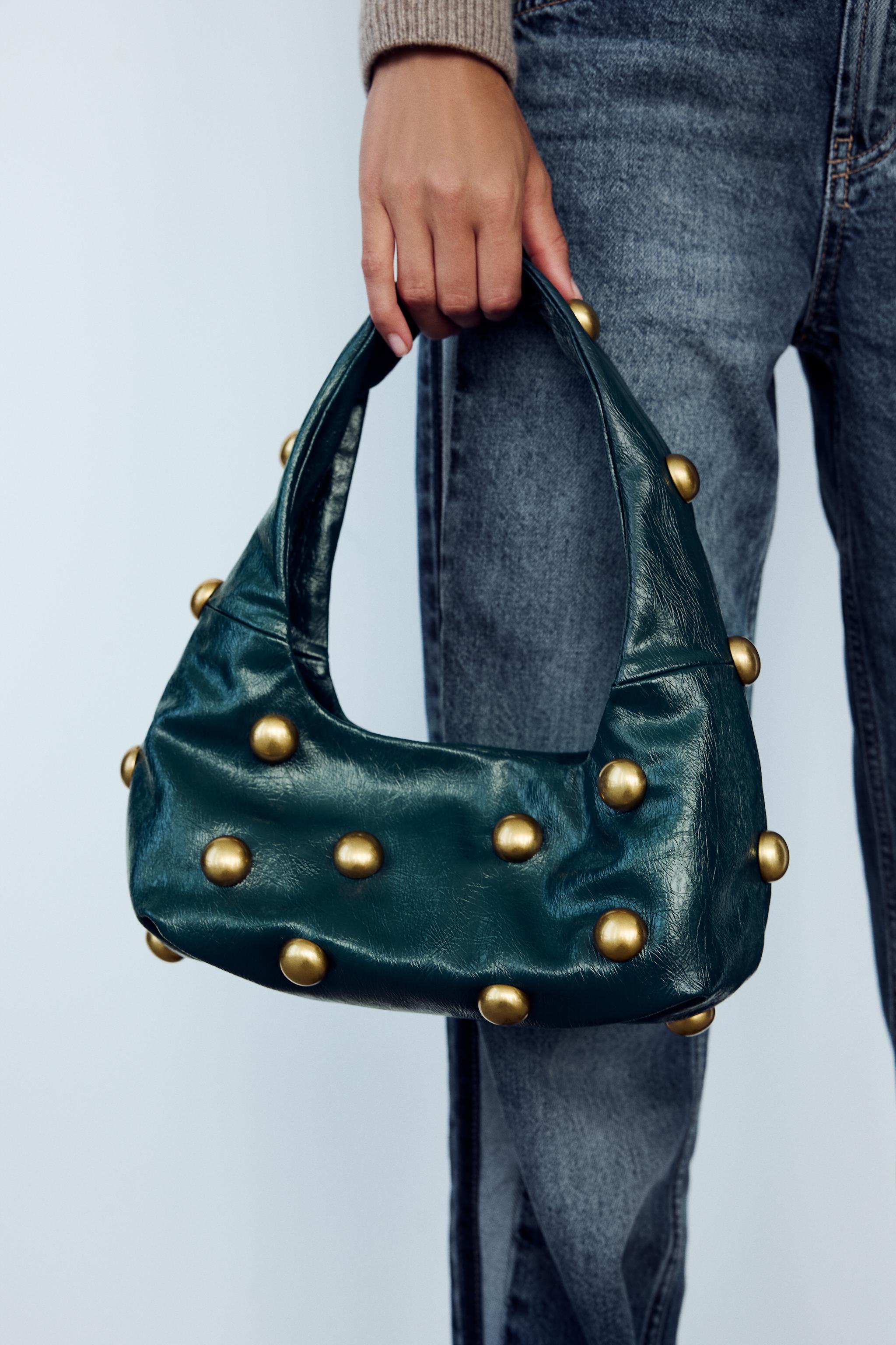 Embellished shoulder bag on sale