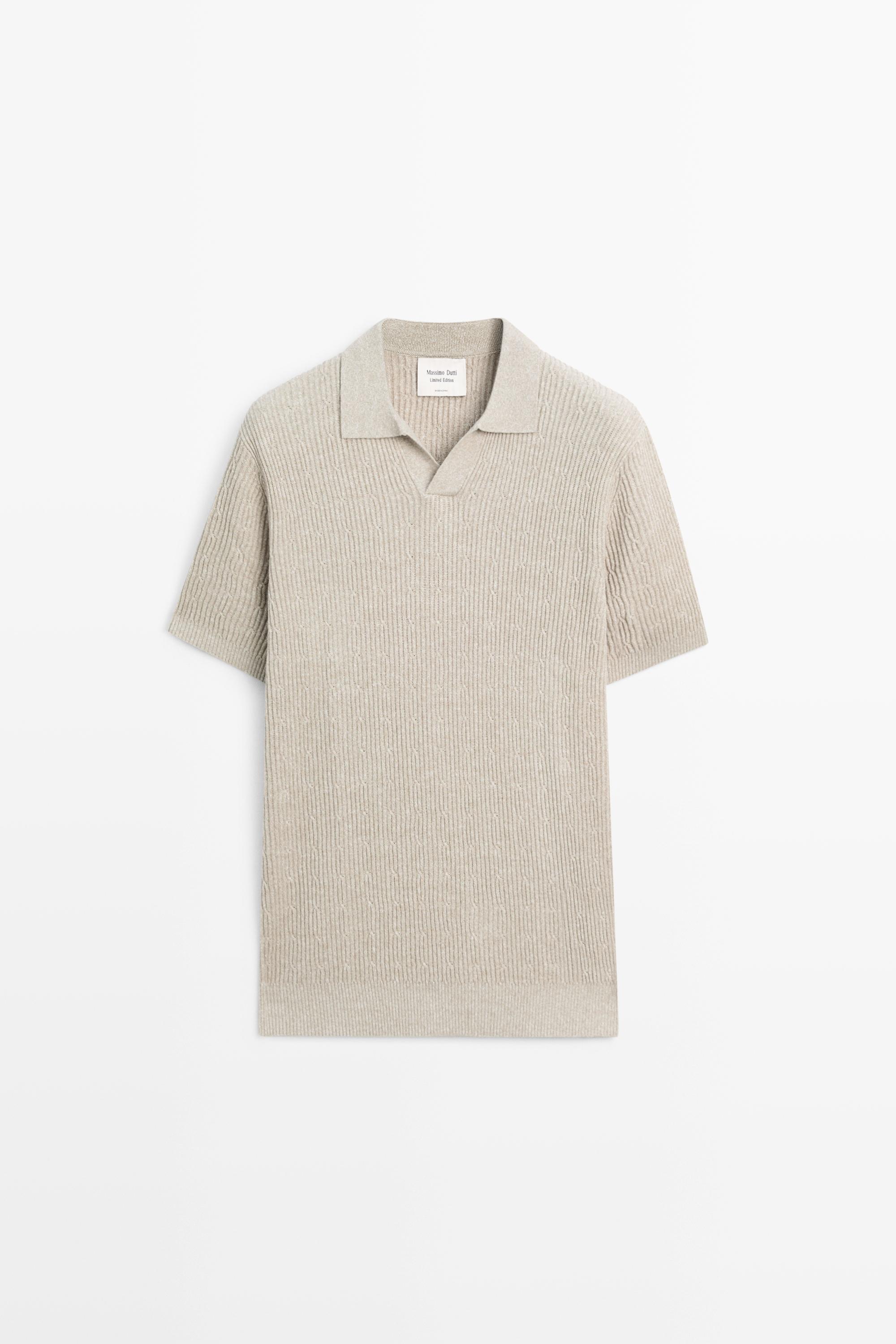 Cable-knit polo sweater - LIMITED EDITION
