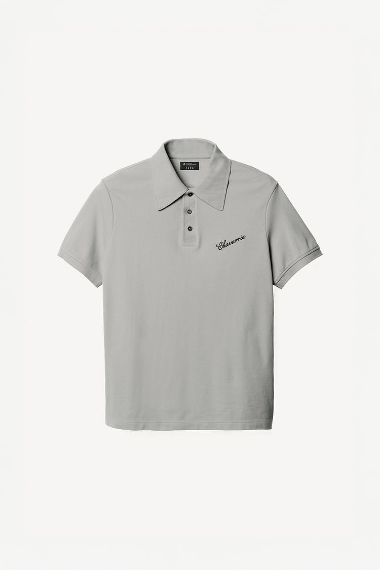 ZARA SLIM FIT POLO SHIRT WILLY CHAVARRIA X ZARA