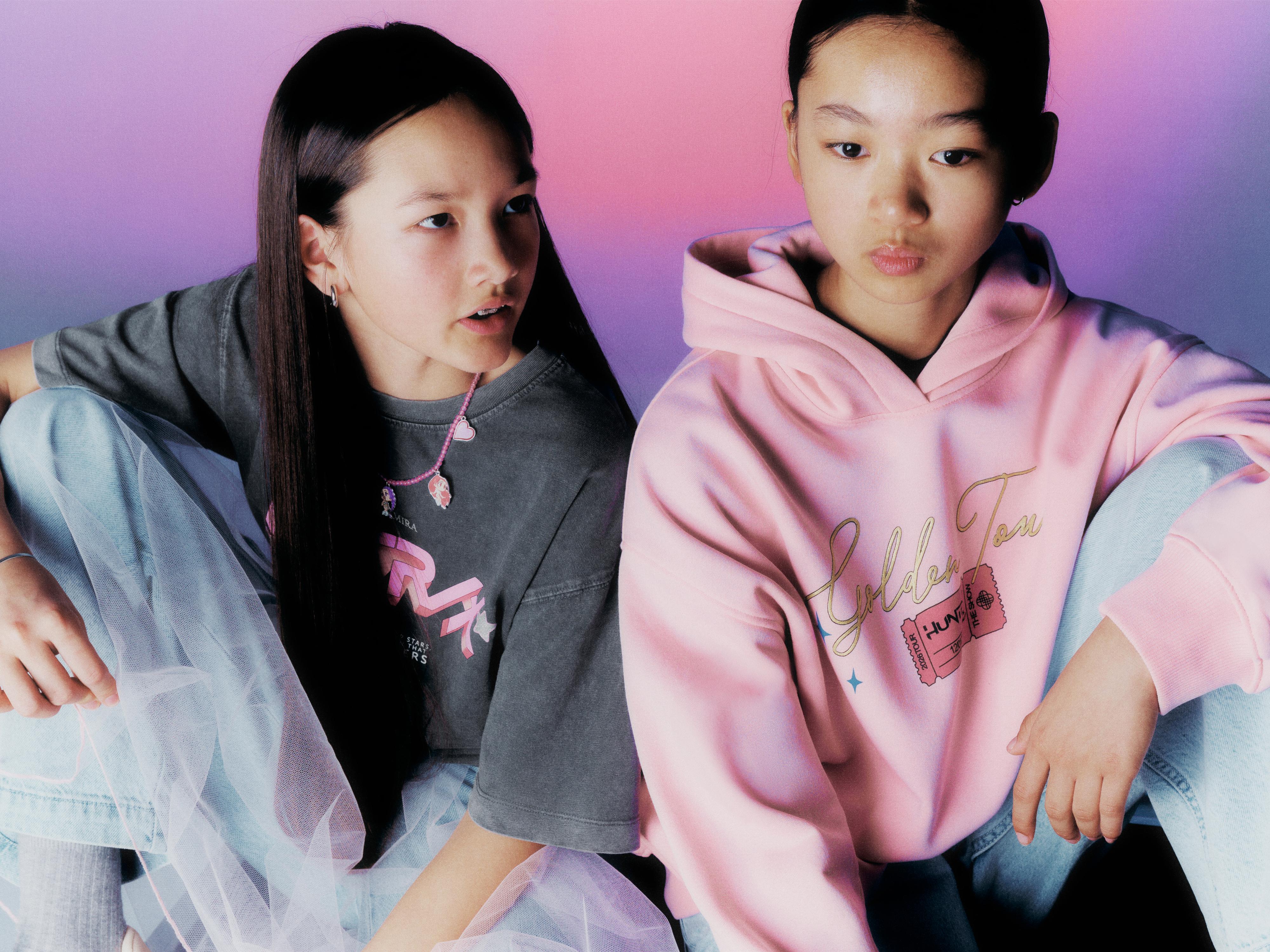 女の子用スウェットシャツ | ZARA 日本