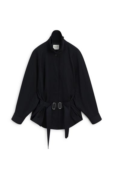 100% wool jacket with belt detail - LIMITED EDITION — Dark navy 2
