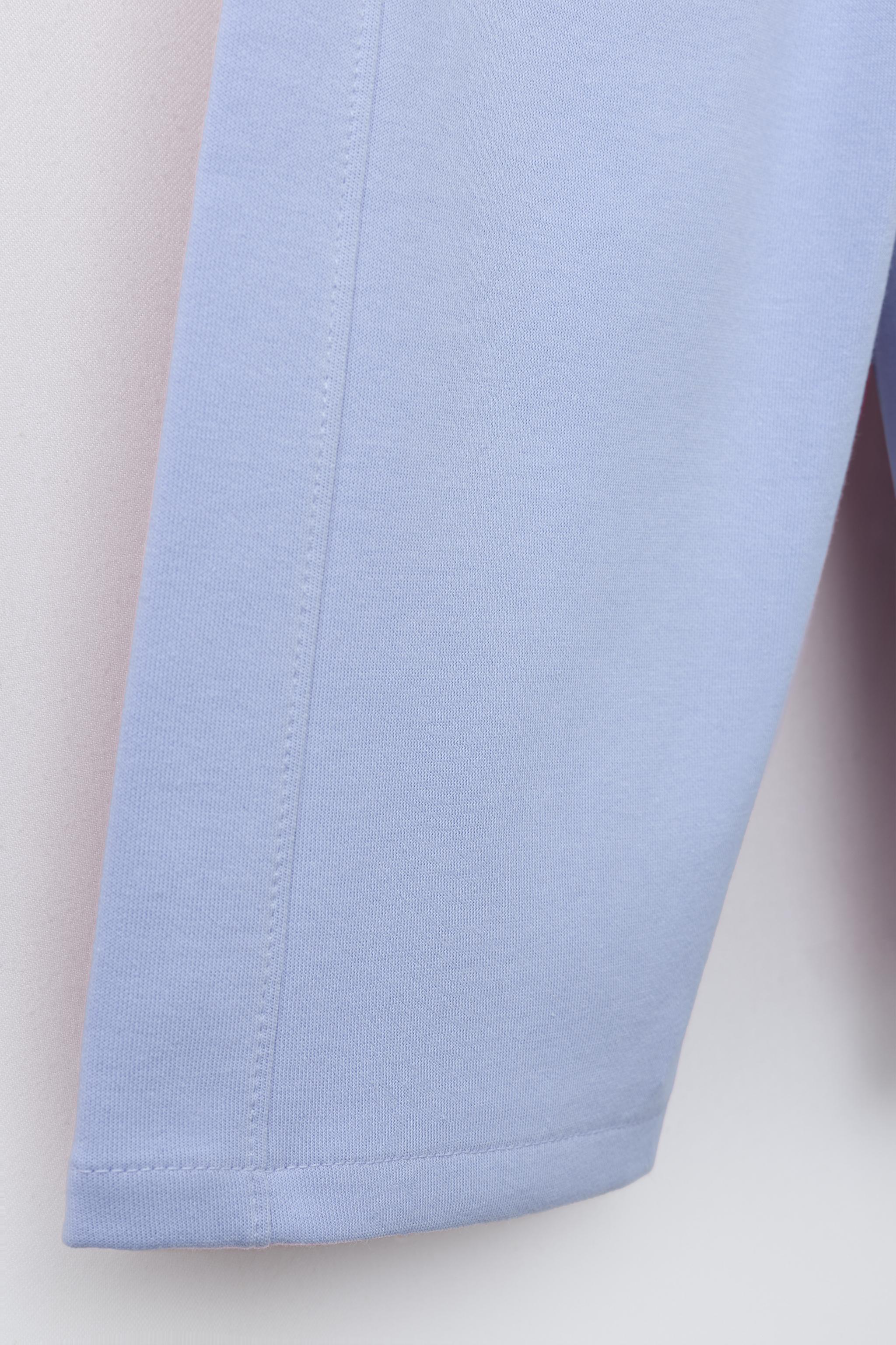 PANTALON WIDE LEG INTERLOCK INSCRIPTION EN RELIEF