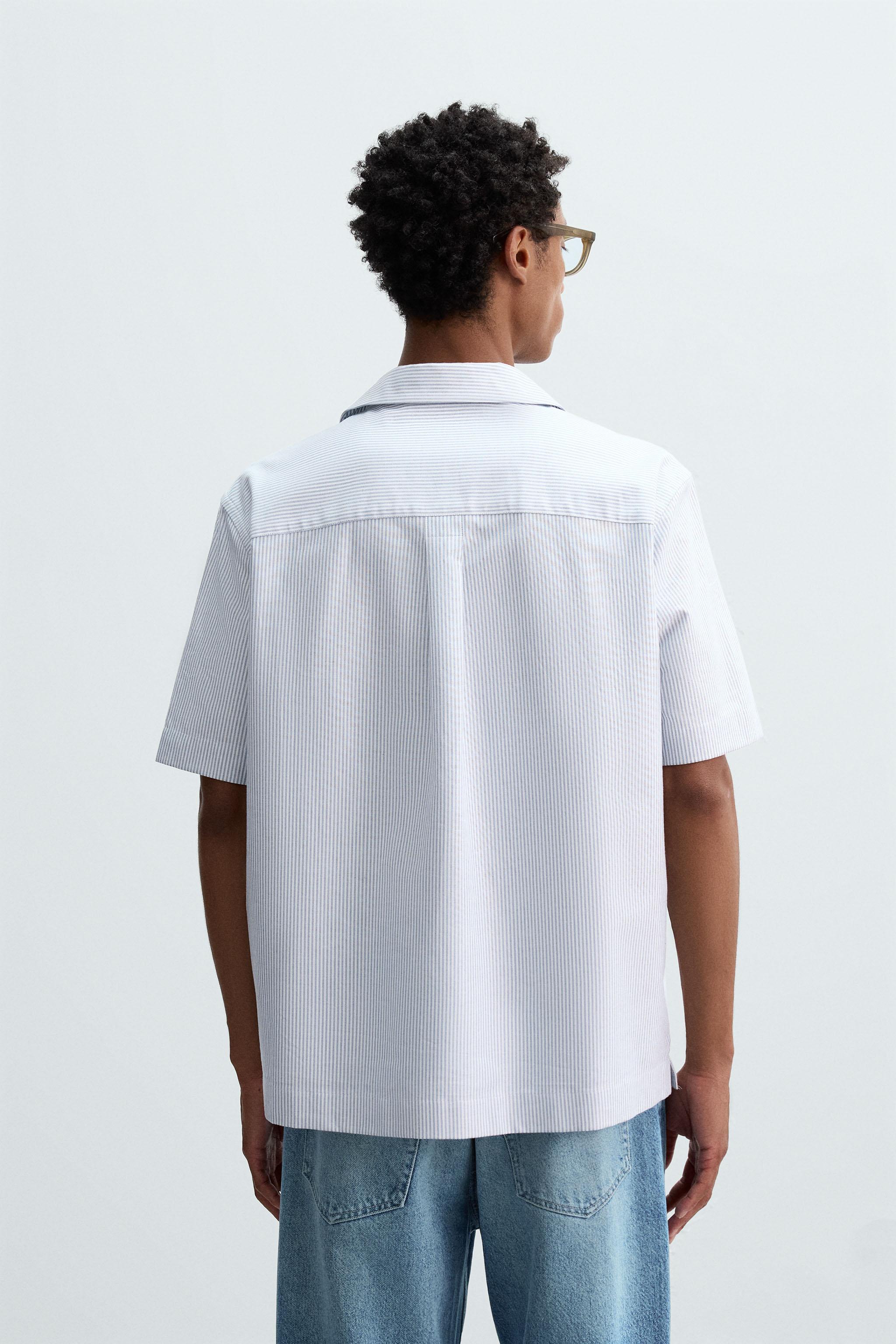 CHEMISE OXFORD RAYÉE