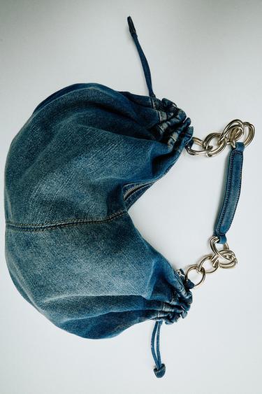 Zara Denim Mavi - DENİM ÇANTA