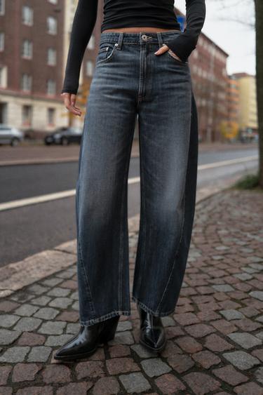 TEXANS TRF BAGGY BARREL DE TIR MITJÀ - Marí de Zara