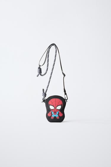 Zara SPIDER-MAN © MARVEL CROSSBODY BAG - Red - Image 0