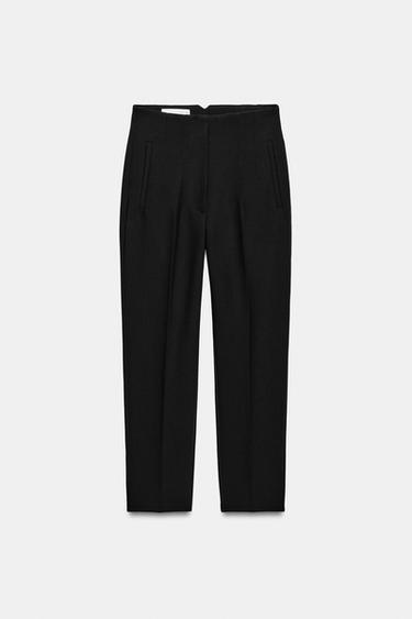 PANTALÓN TIRO ALTO - Negro de Zara