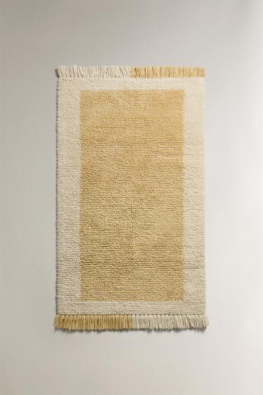 Zara WOOL AREA RUG - Light beige