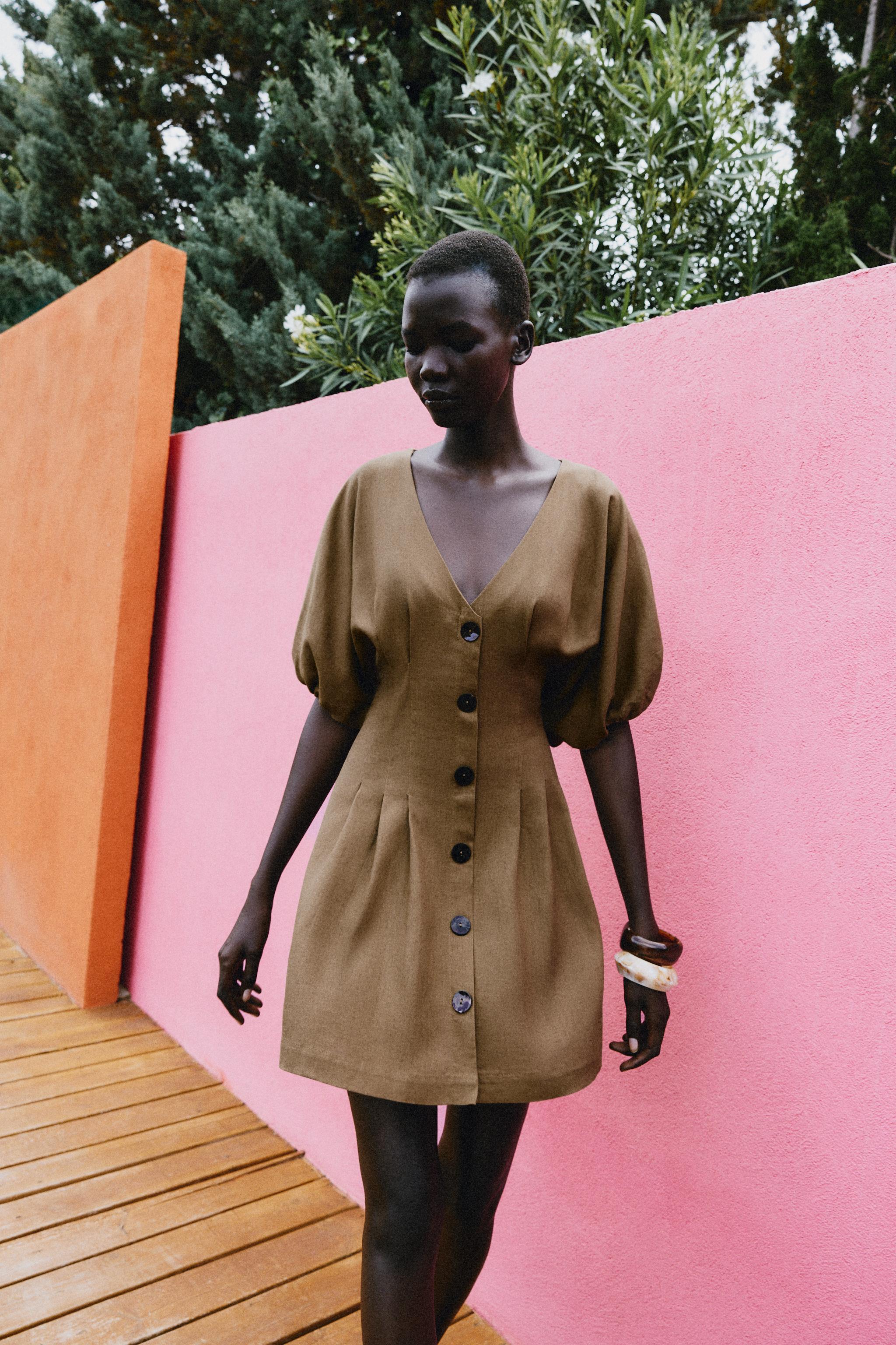 ショート丈ワンピース - レディース | ZARA 日本
