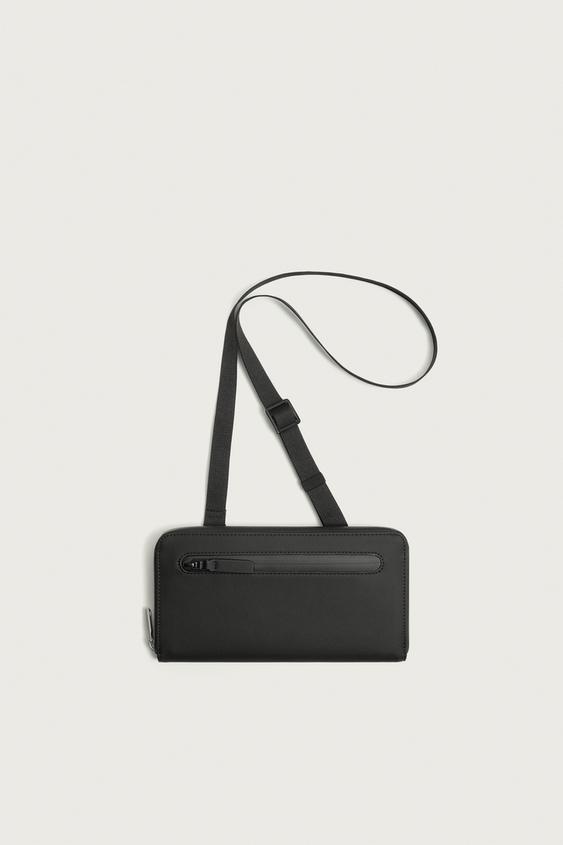 حقيبة كروس مطاطية XL - أسود الخاص بـ Zara - صورة 0