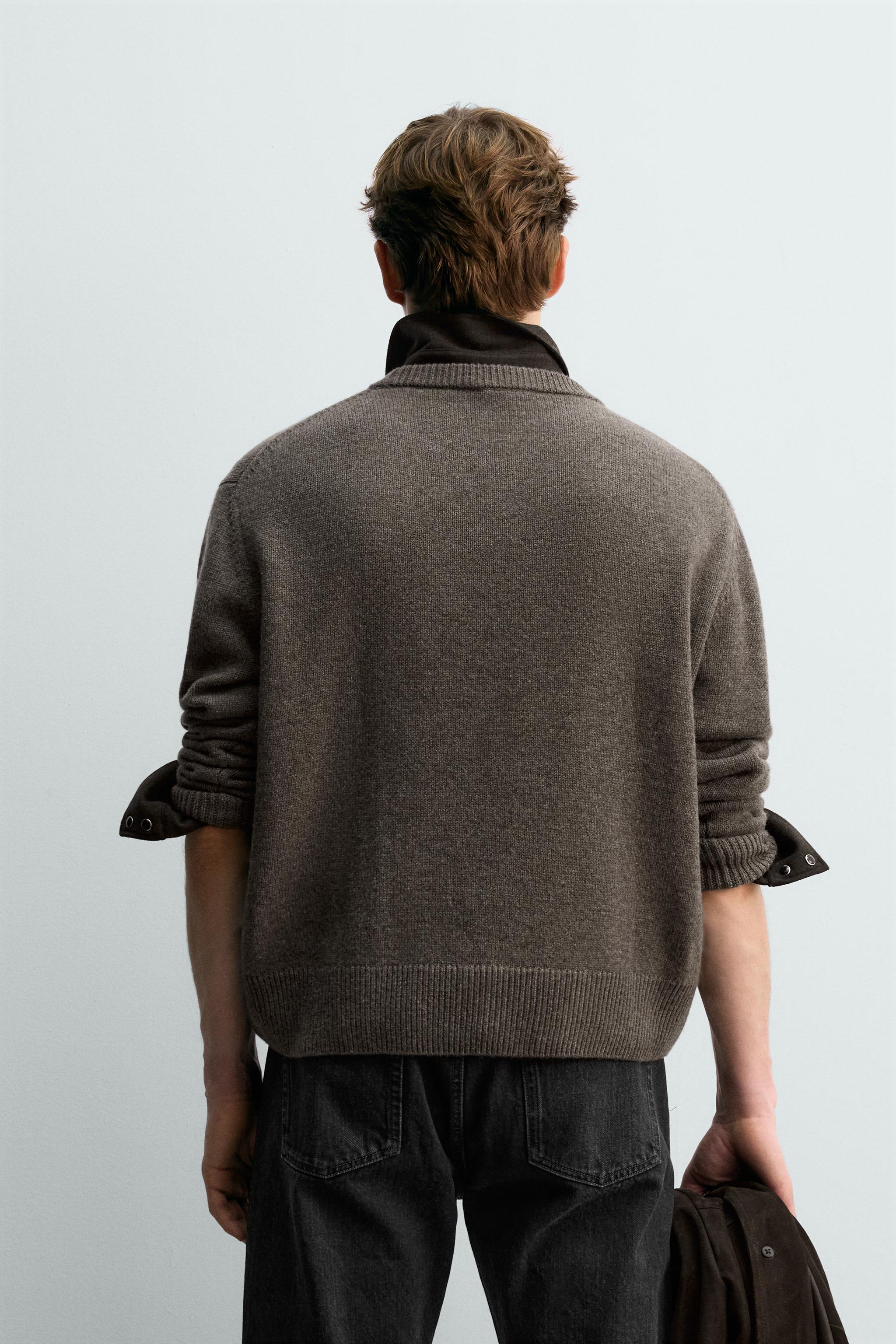 WOOL - CASHMERE JUMPER AARON LEVINE X ZARA
