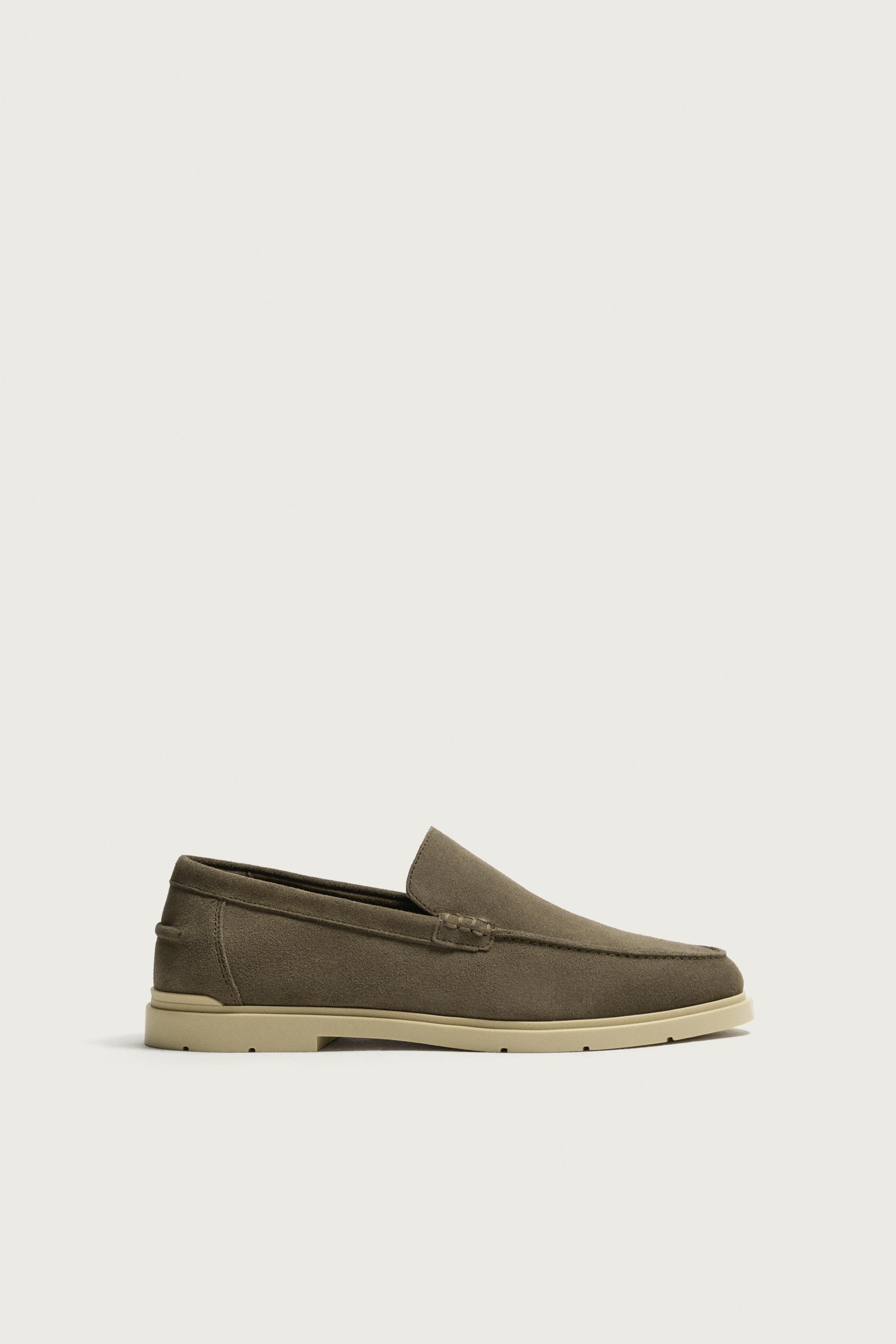 Zara Casual Deri Makosen görsel 4