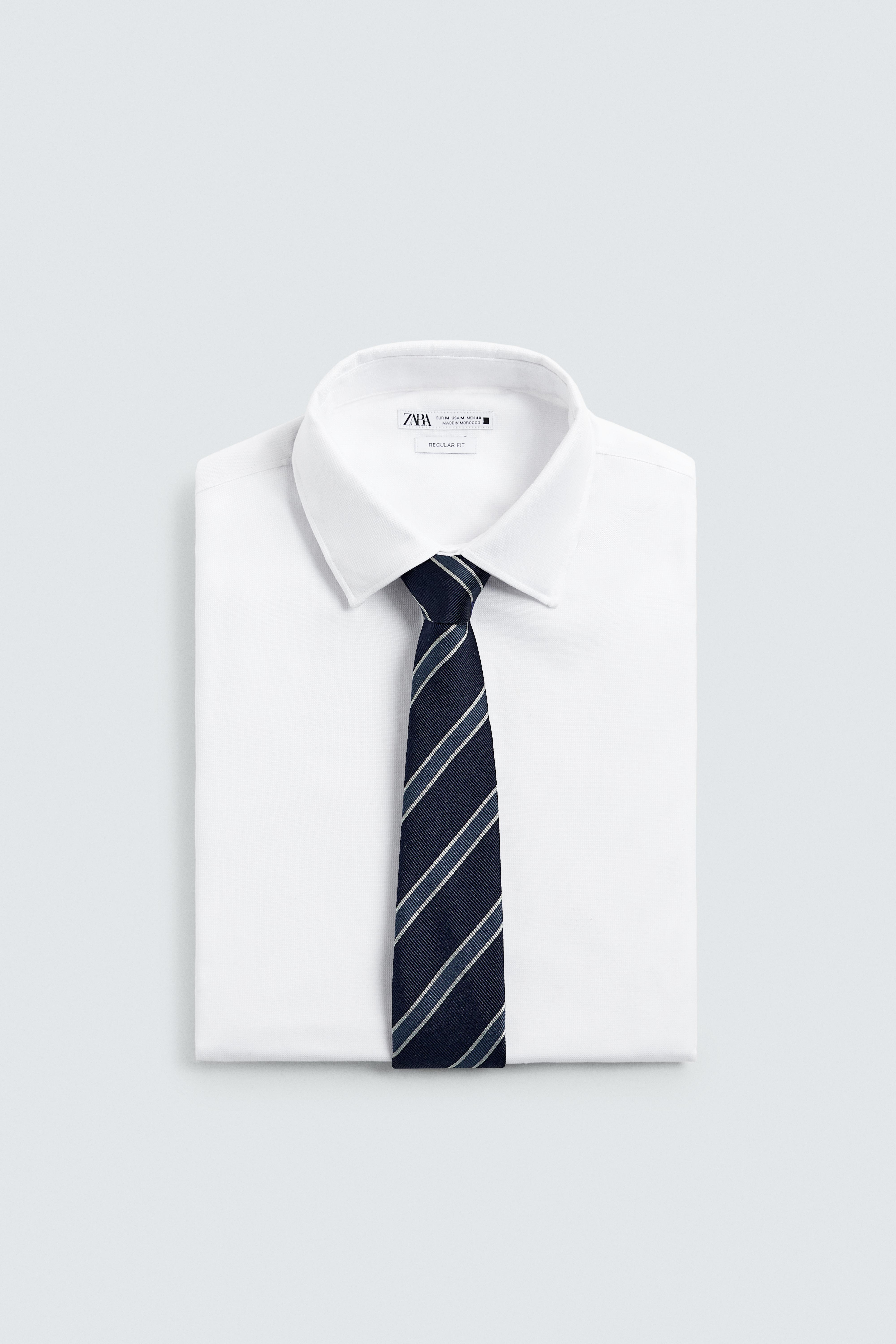 100% SILK STRIPED TIE