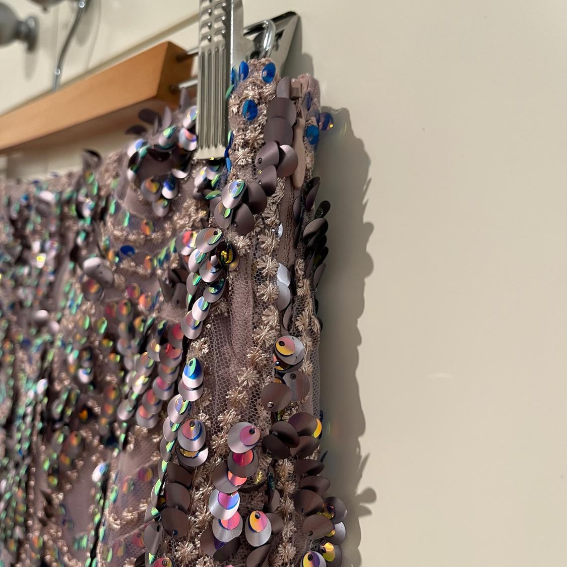 SEQUINNED MIDI SKIRT - Image 5