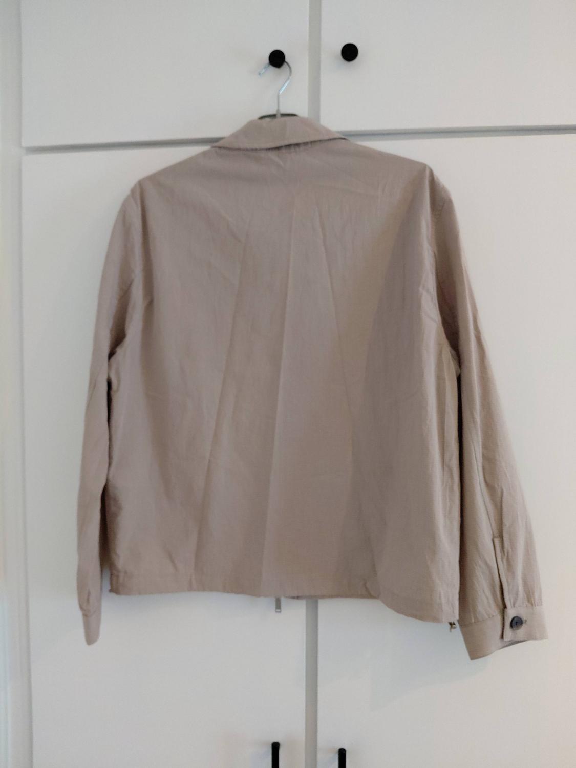 RELAXED FIT TEXTURED CHECK JACKET - Image 3