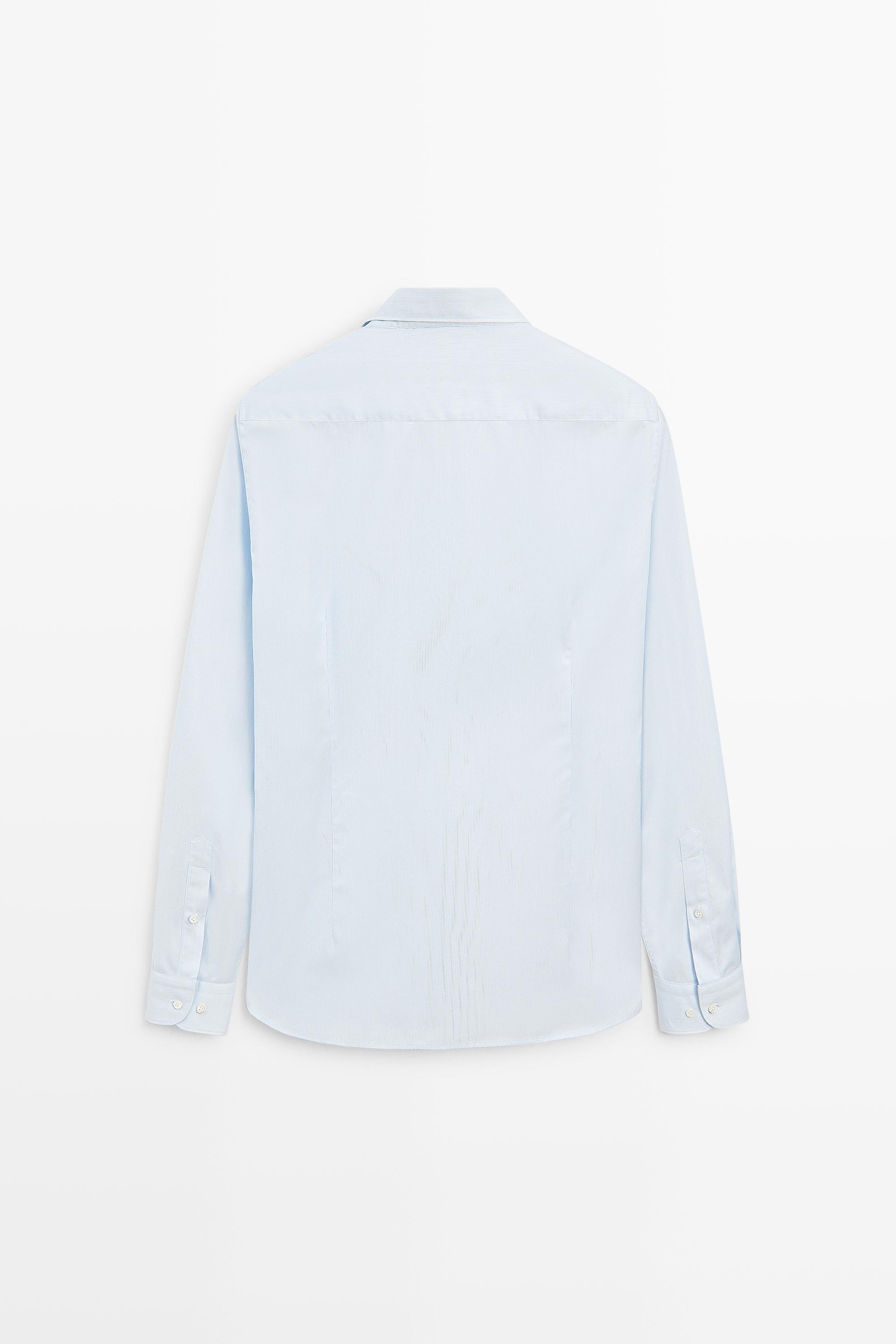 100% cotton striped shirt