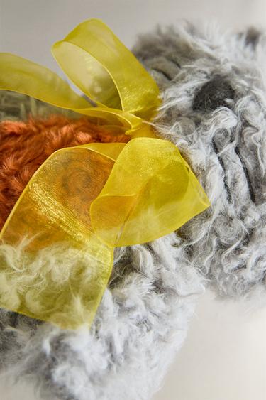 KIDS' X THE ANIMALS OBSERVATORY CAT SOFT TOY - Grey by Zara - Image 2