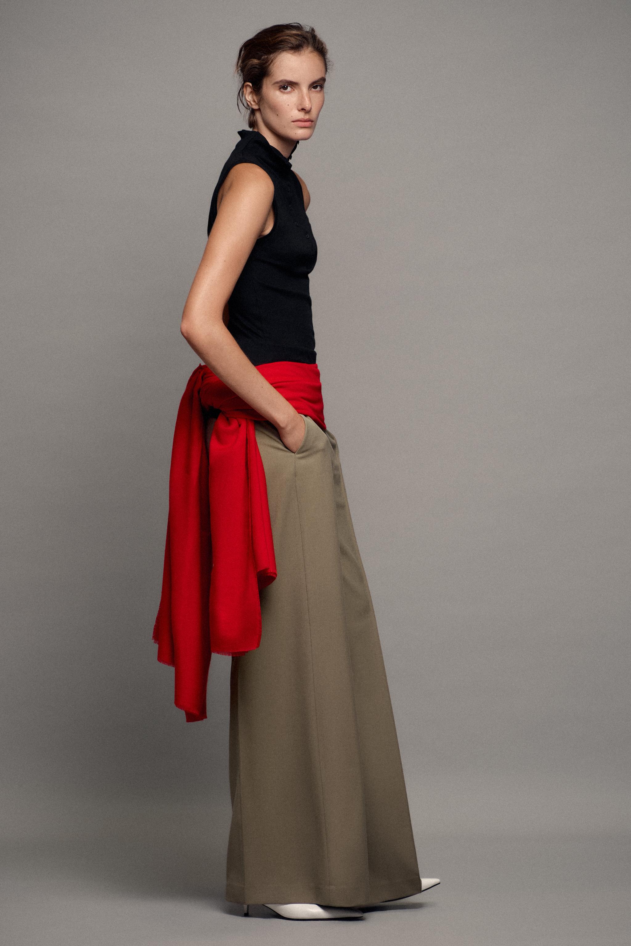 ZW COLLECTION WIDE-LEG TROUSERS