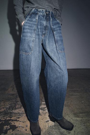 JEAN ZW COLLECTION BALLOON - Bleu de Zara - Image 2